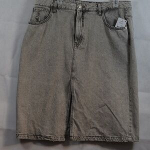 Jean Skirt SZ XL George NWT
